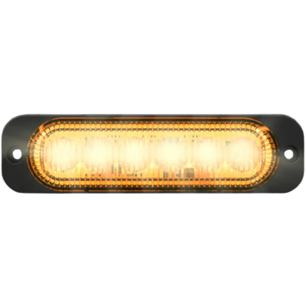 [TF6-OR] LED Flasher Brightics _ 6 LEDs _ 12-24V _ amber.webp