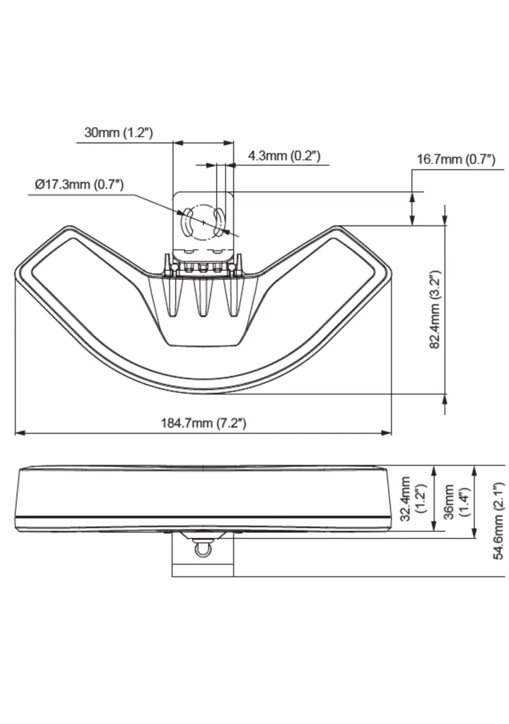 Boemerang _ 2x9 LEDs _ 12-24V _ wit-oranje.webp