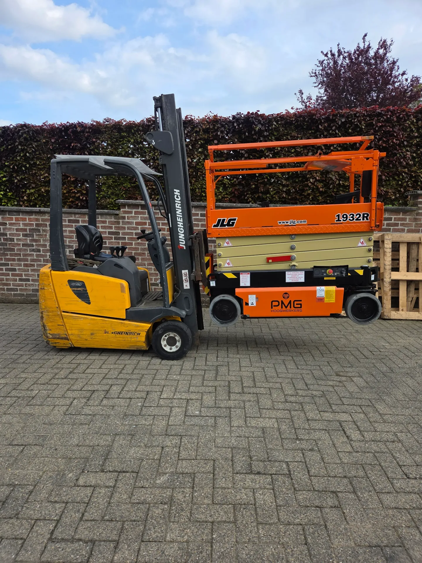 Hoogwerker 1 dag incl transport