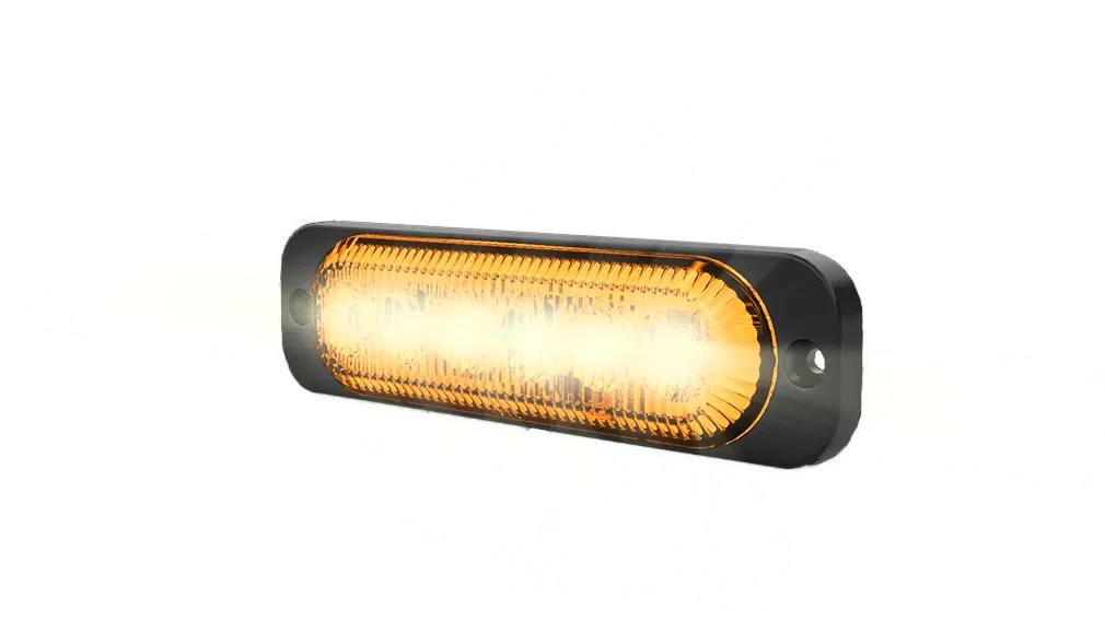 Flitser | 6 LEDs | 12-24V | amber